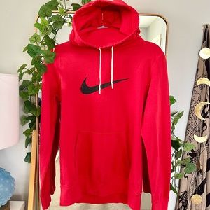 Nike Red Turtleneck Hoodie
